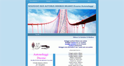 Desktop Screenshot of noleggiobusmilano.com